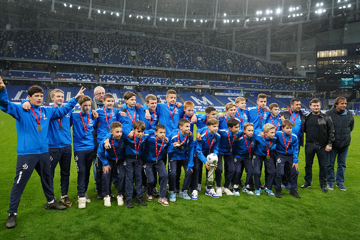 На ВТБ Арене наградили победителей Кубка Москвы – «Динамо» 2010 г.р.