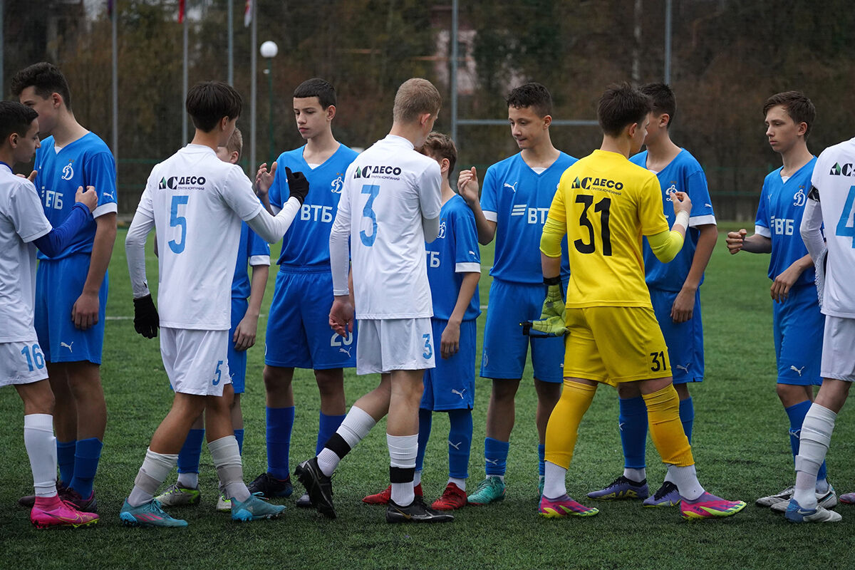 Четверо динамовцев тренируются в составе сборной России U-14